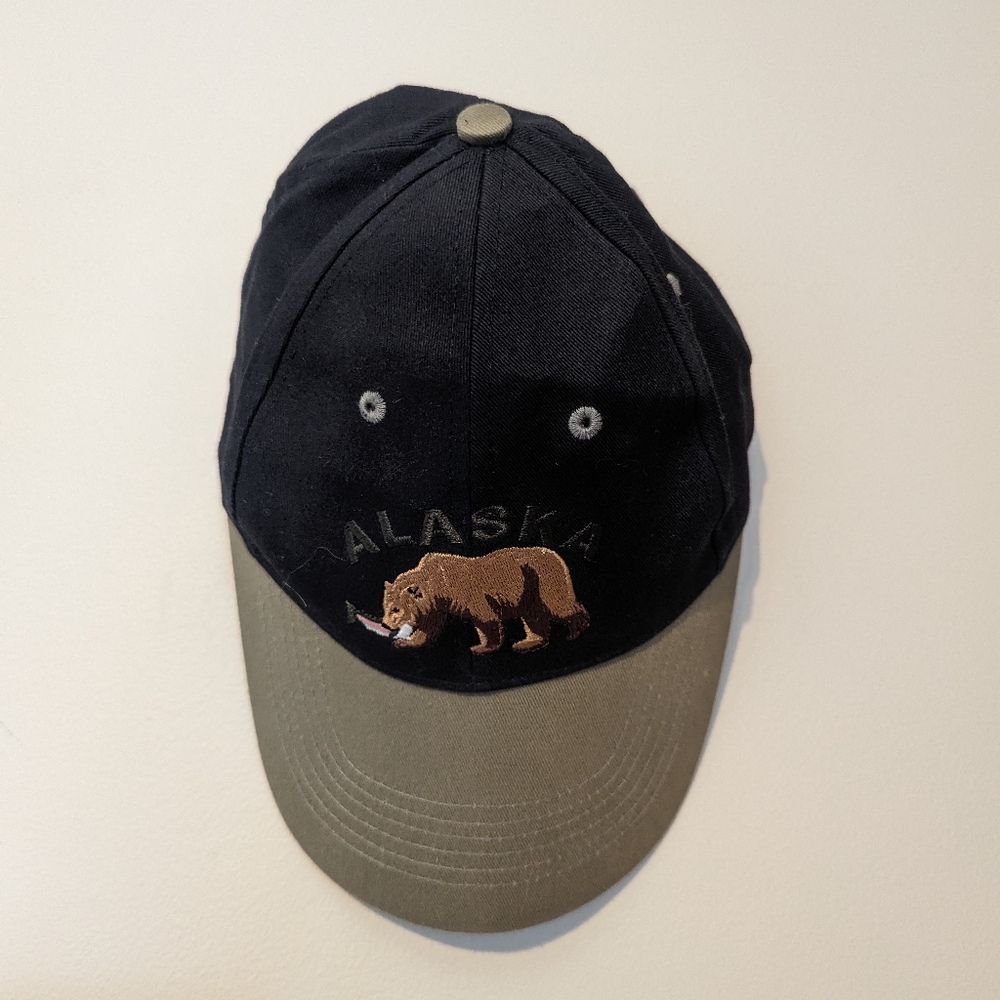 VINTAGE Cotton "Alaska" Snapback Hat